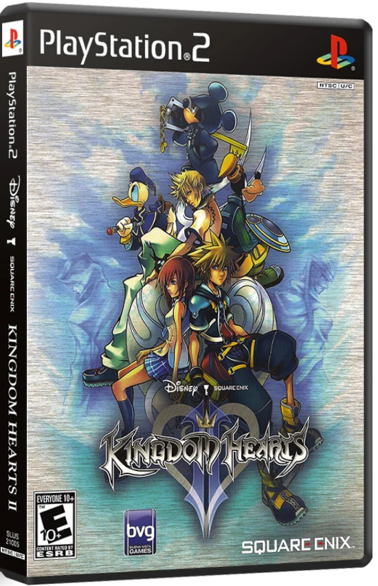 Kingdom Hearts 2 box art
