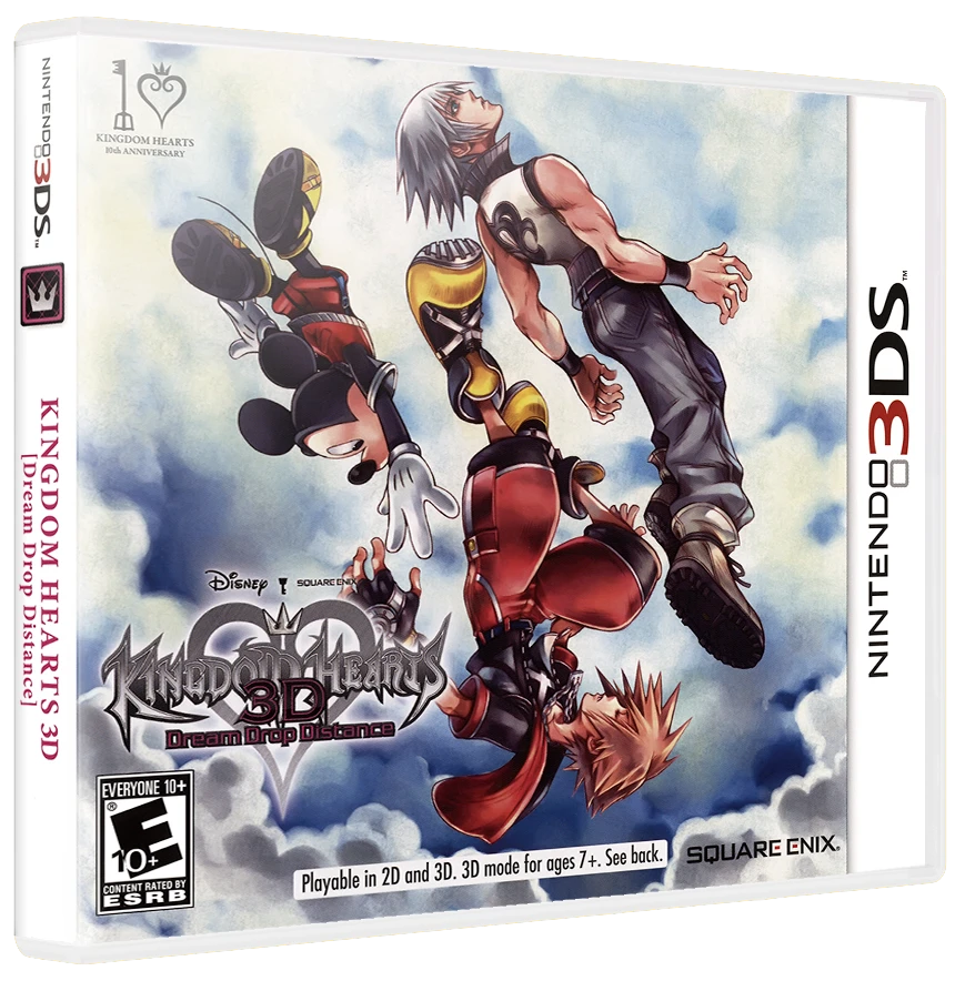 Kingdom Hearts 3D: Dream Drop Distance box art