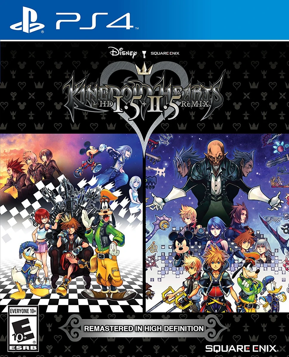 Kingdom Hearts HD 1.5 + 2.5 Remix box art