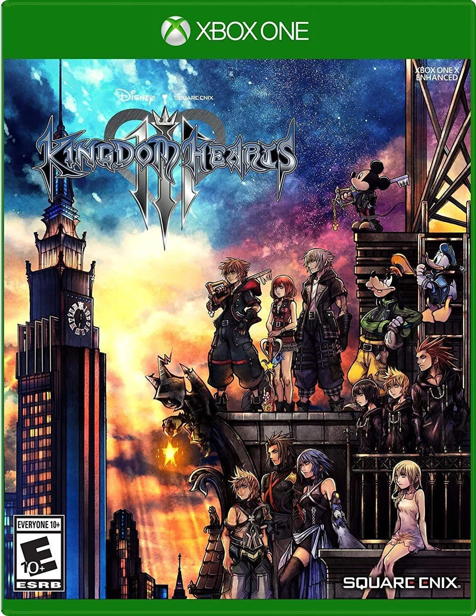 Kingdom Hearts III [Deluxe Edition] box art