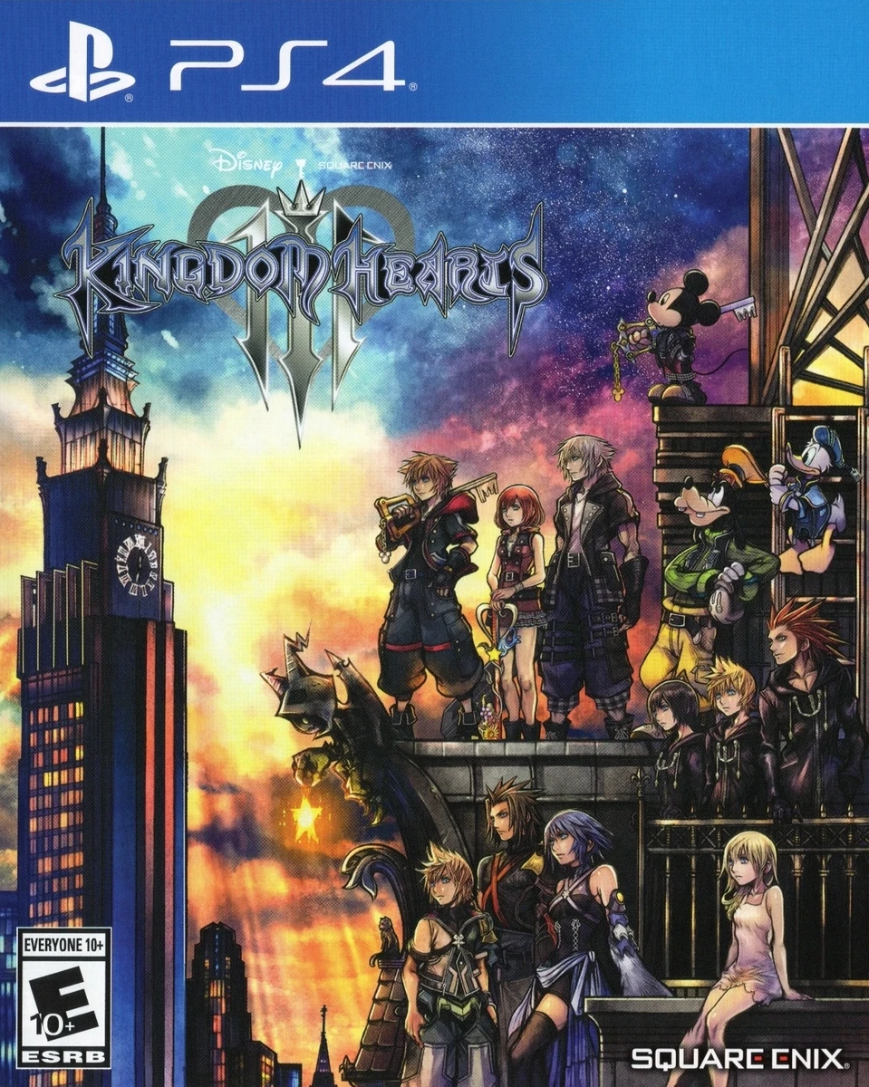Kingdom Hearts III box art