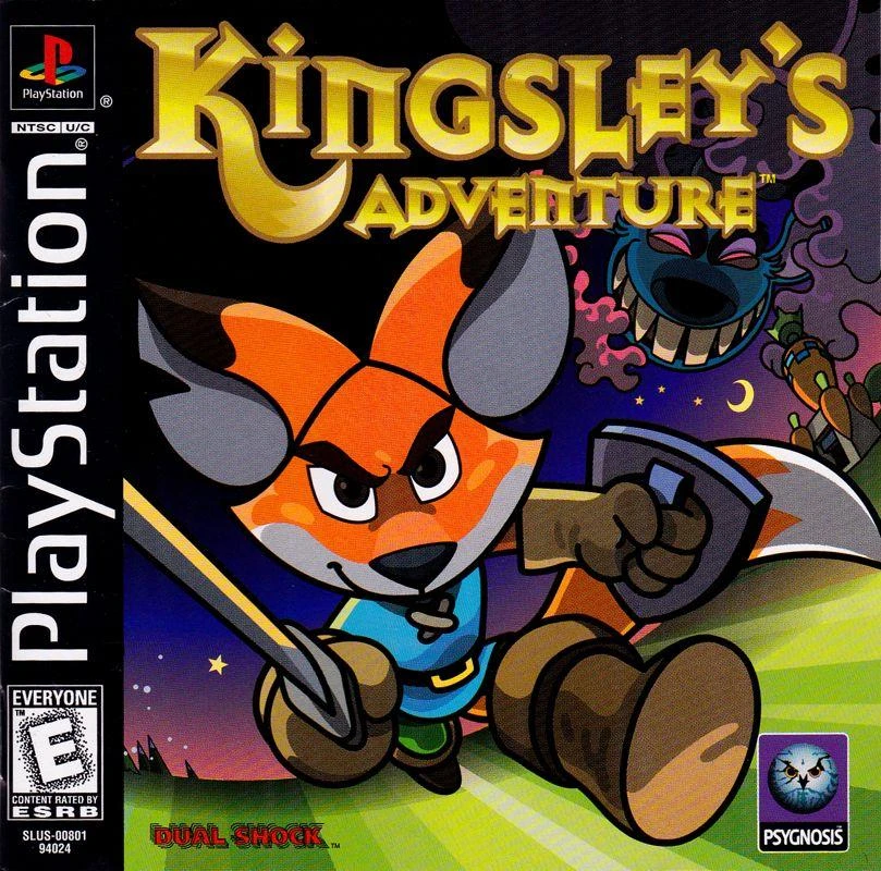 Kingsley's Adventures box art