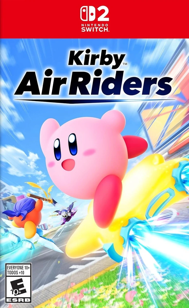 Kirby Air Riders box art