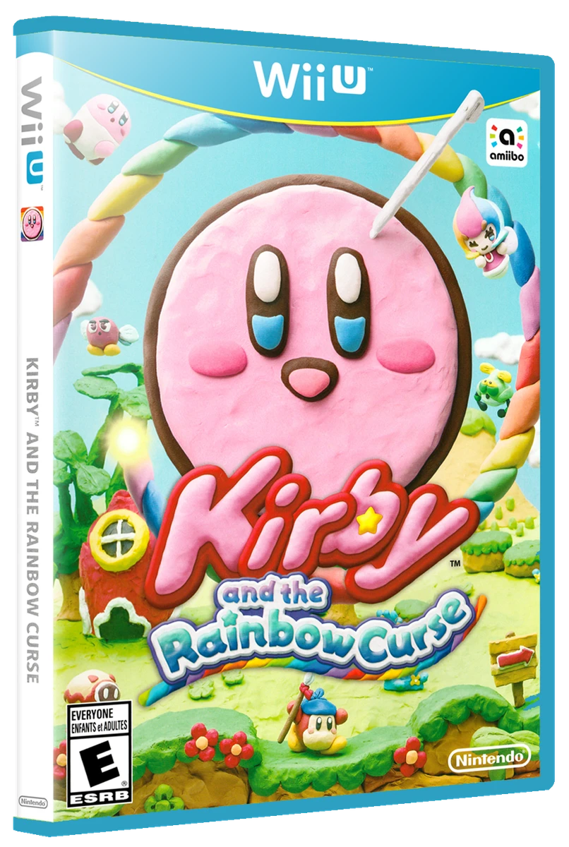 Kirby and the Rainbow Curse box art