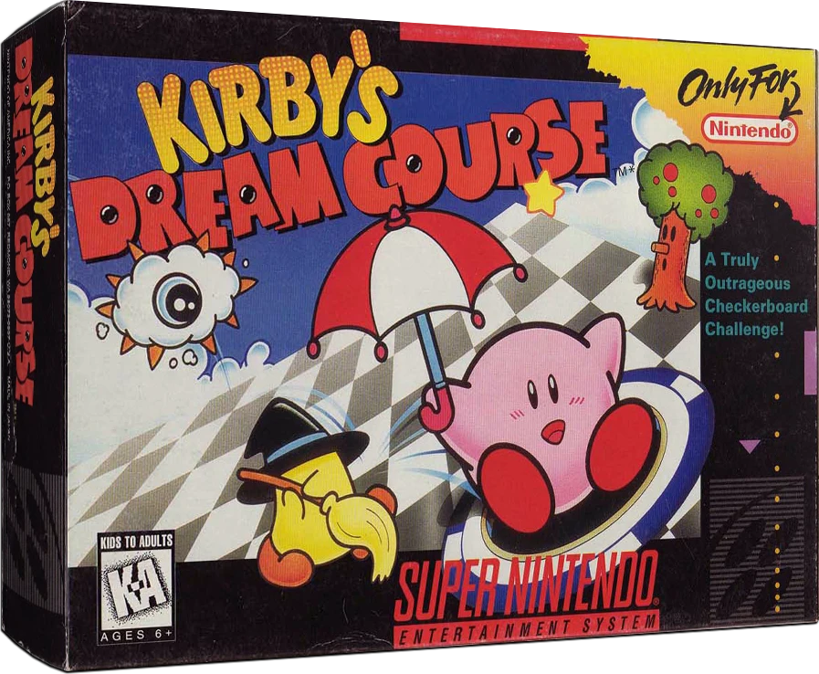 Kirby Bowl box art