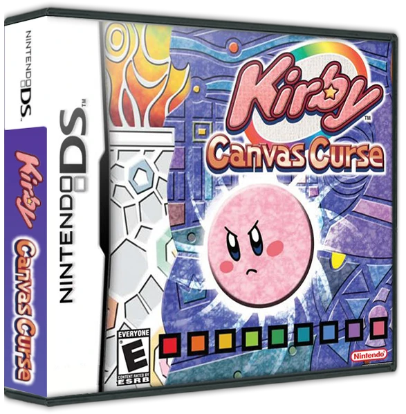 Kirby Canvas Curse box art