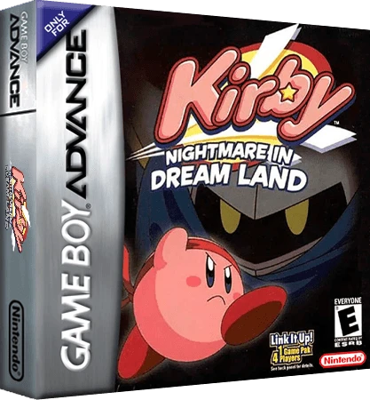 Kirby: Nightmare in Dream Land box art