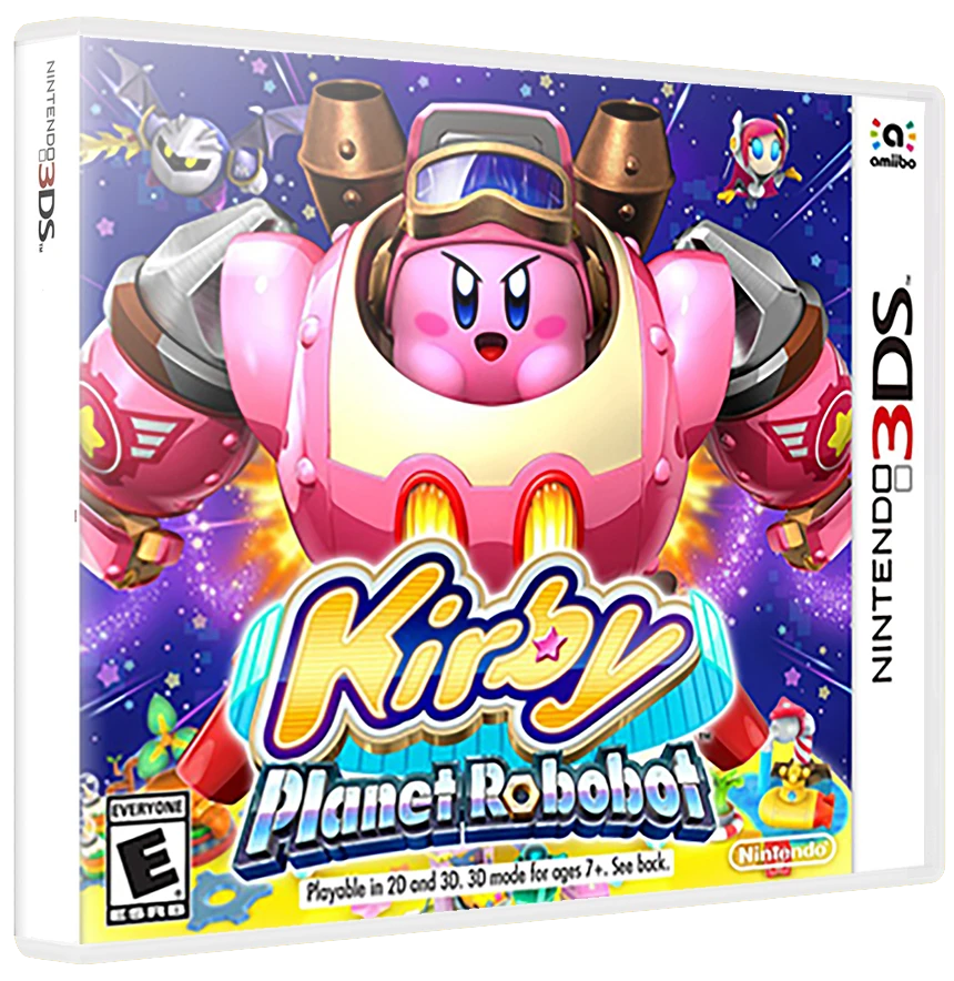 Kirby Planet Robobot box art