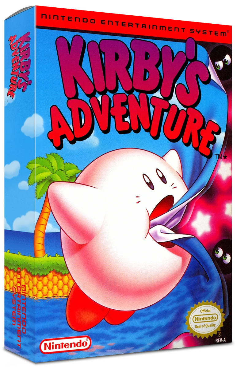 Kirby's Adventure box art