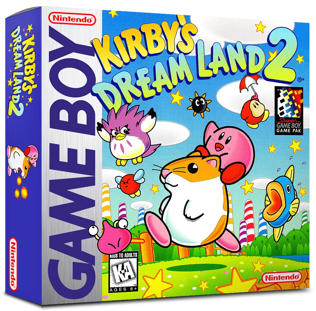 Kirby's Dream Land 2 box art