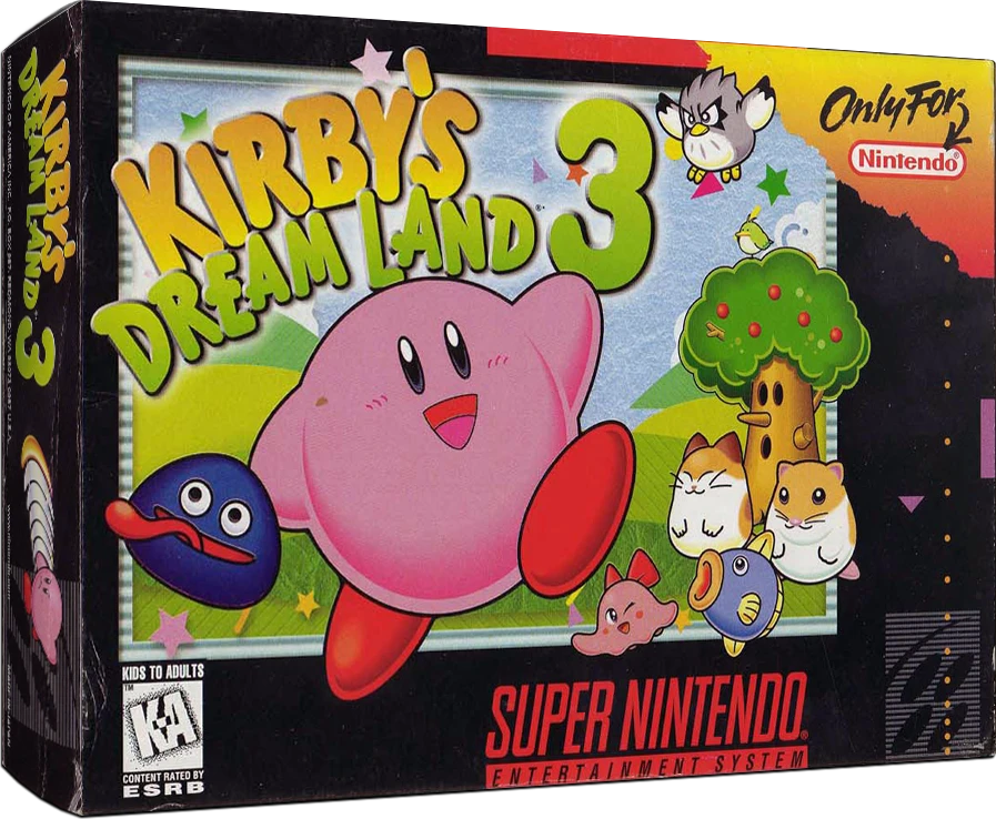 Kirby's Dream Land 3 box art