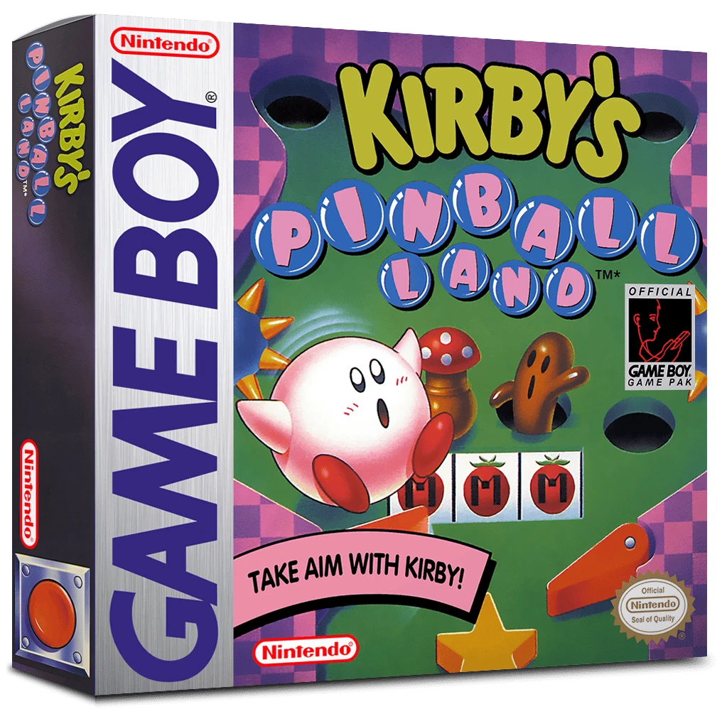 Kirby's Pinball Land box art