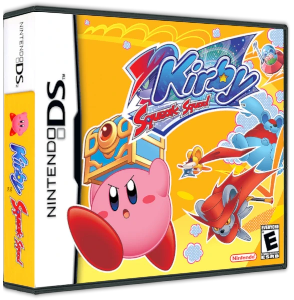 Kirby Squeak Squad box art