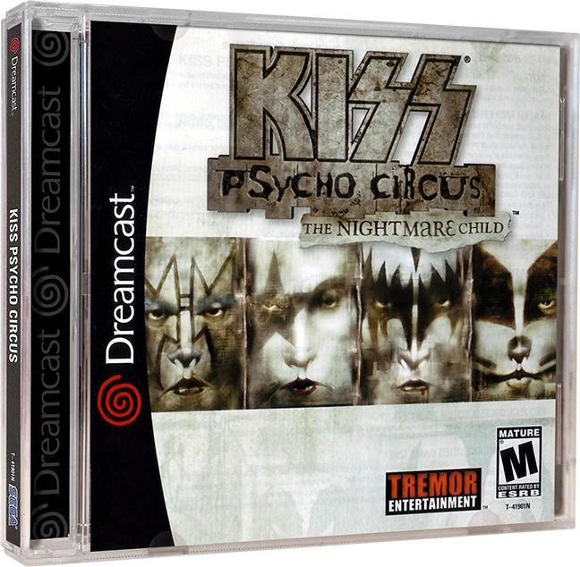 KISS Psycho Circus The Nightmare Child box art