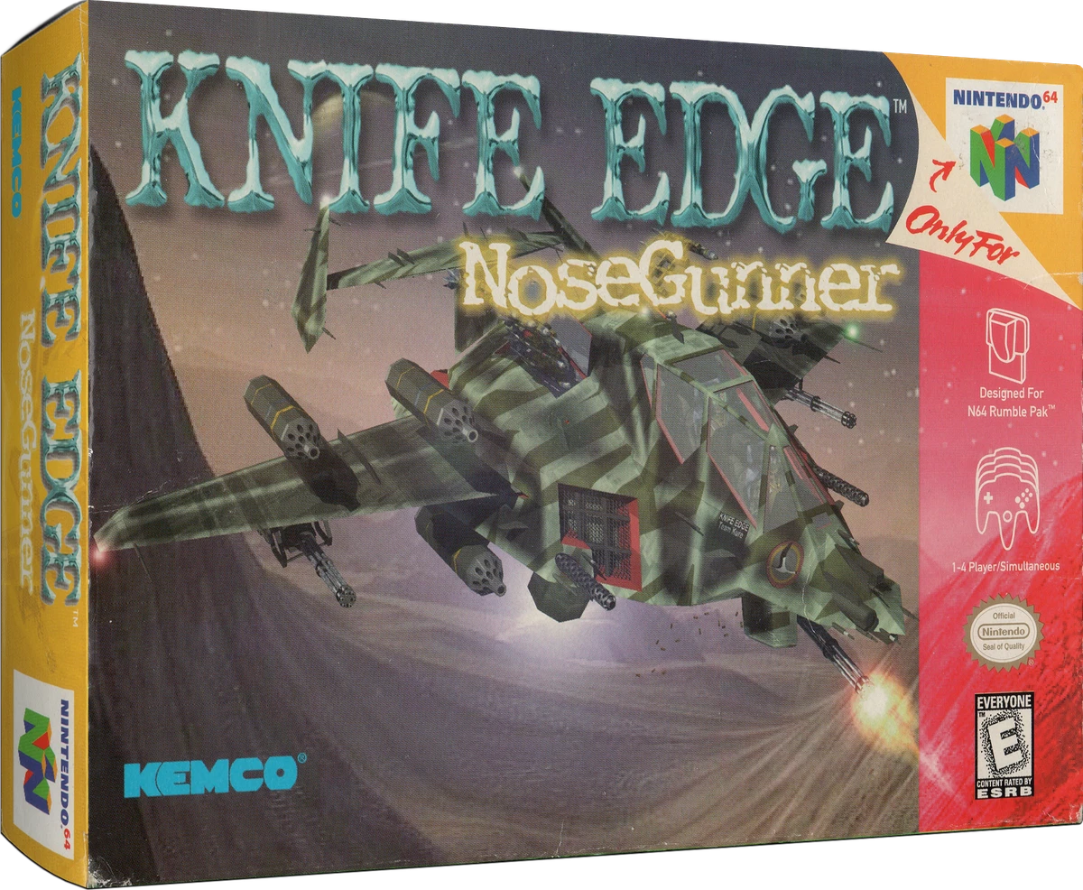 Knife Edge Nose Gunner box art