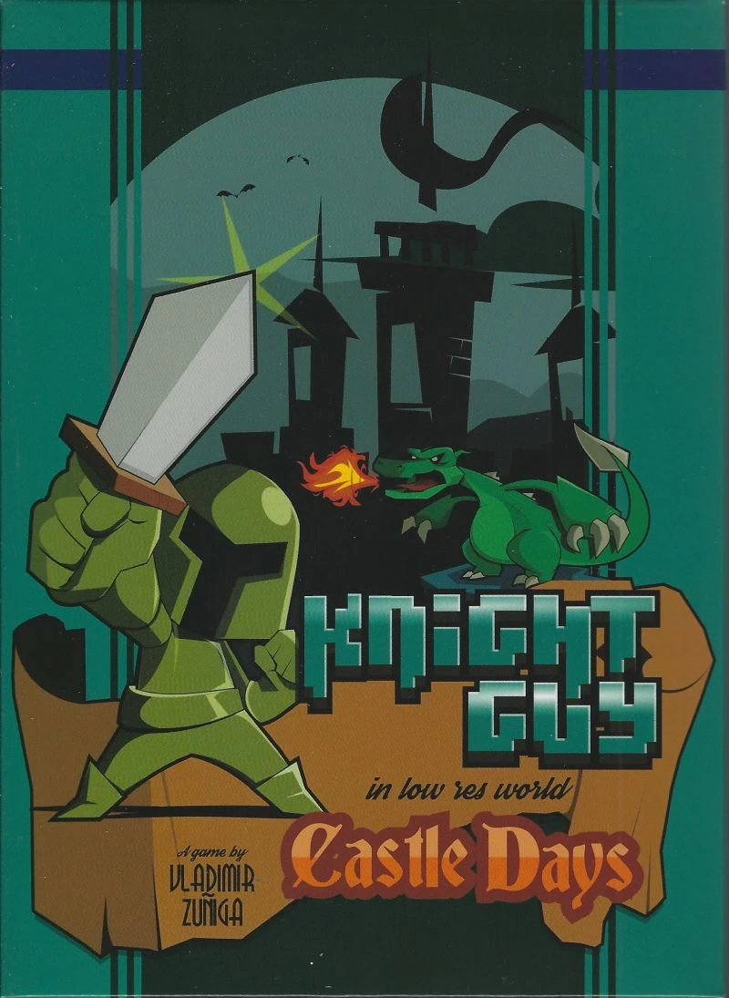 Knight Guy in Low-Res World: Castle Days [Homebrew] box art
