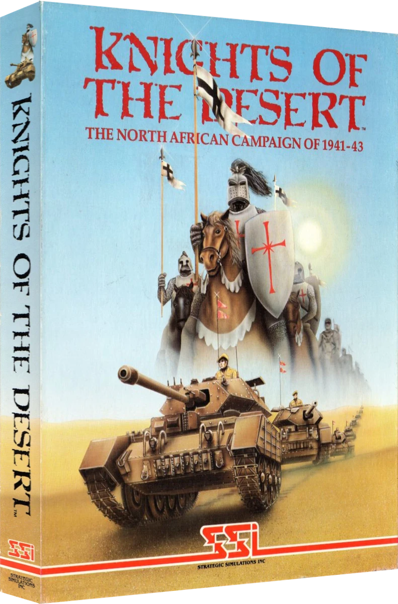 Knights Of The Desert box art