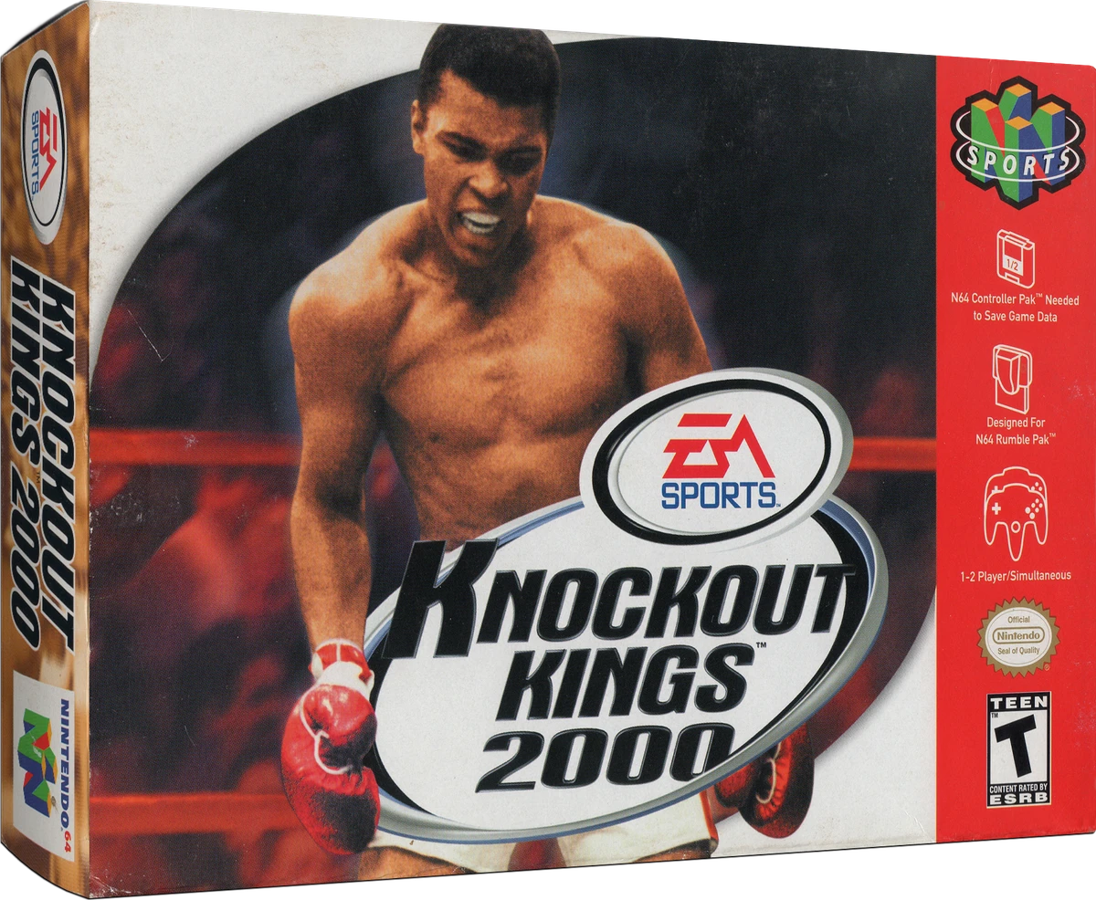 Knockout Kings 2000 box art