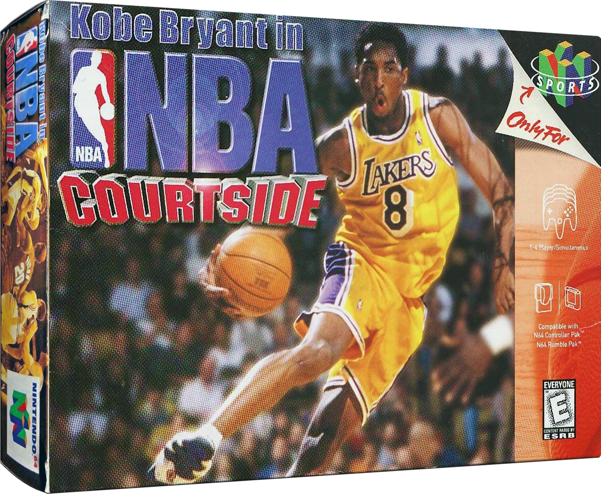 Kobe Bryant In NBA Courtside [Player's Choice] box art