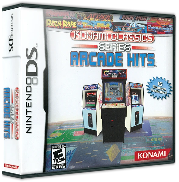 Konami Arcade Classics box art