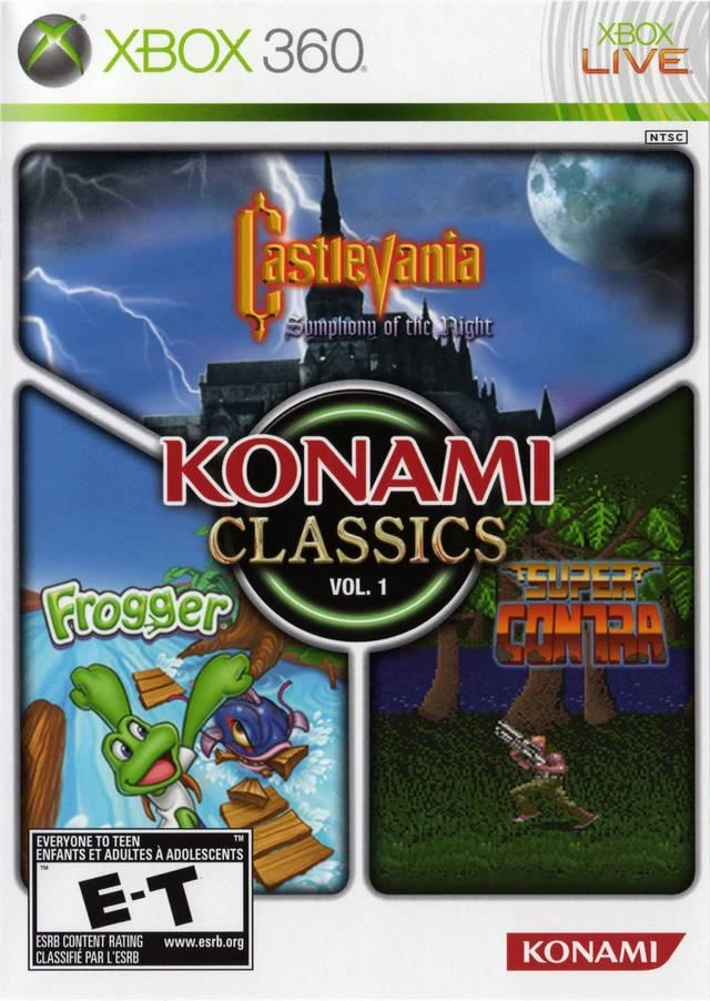Konami Classics Volume 1 box art