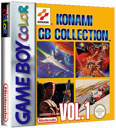 Konami GB Collection Vol. 1 box art