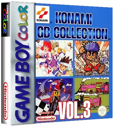 Konami GB Collection Vol. 3 box art