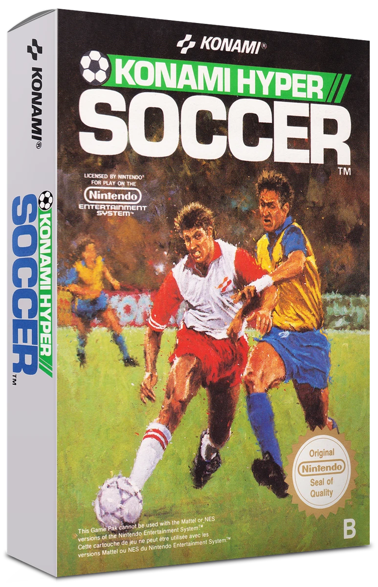 Konami Hyper Soccer box art