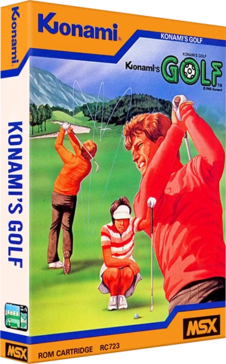 Konami's Golf box art