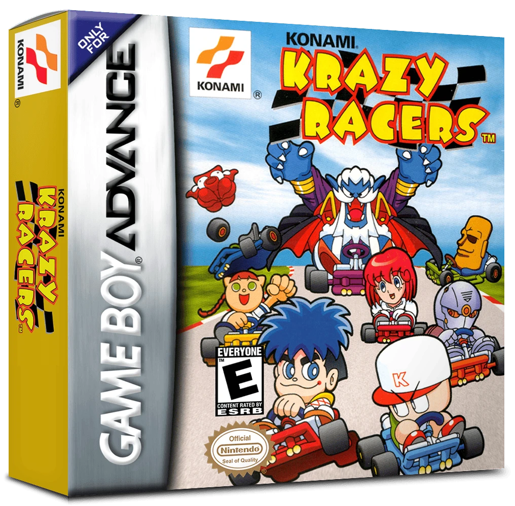 Konami Wai Wai Racing Advance box art
