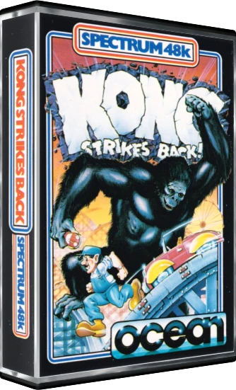 Kong Strikes Back box art