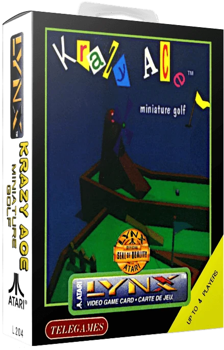 Krazy Ace Miniature Golf box art