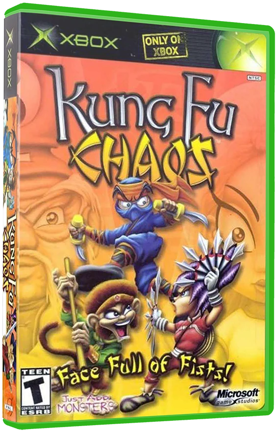 Kung Fu Chaos box art