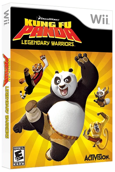 Kung Fu Panda: Legendary Warriors box art