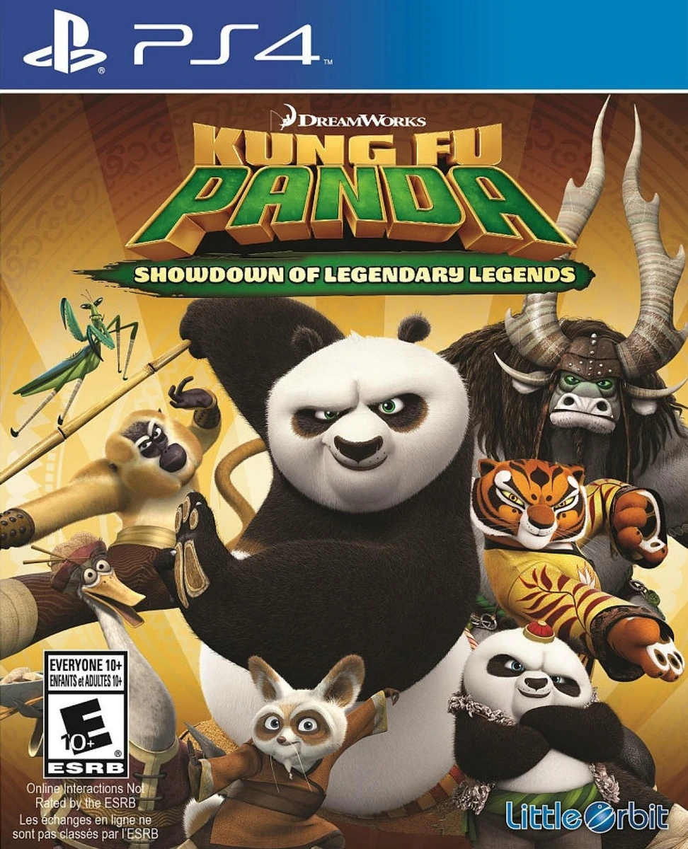 Kung Fu Panda Showdown of Legendary Legends box art