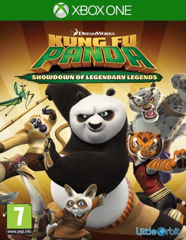 Kung Fu Panda Showdown of the Legendary Legends box art