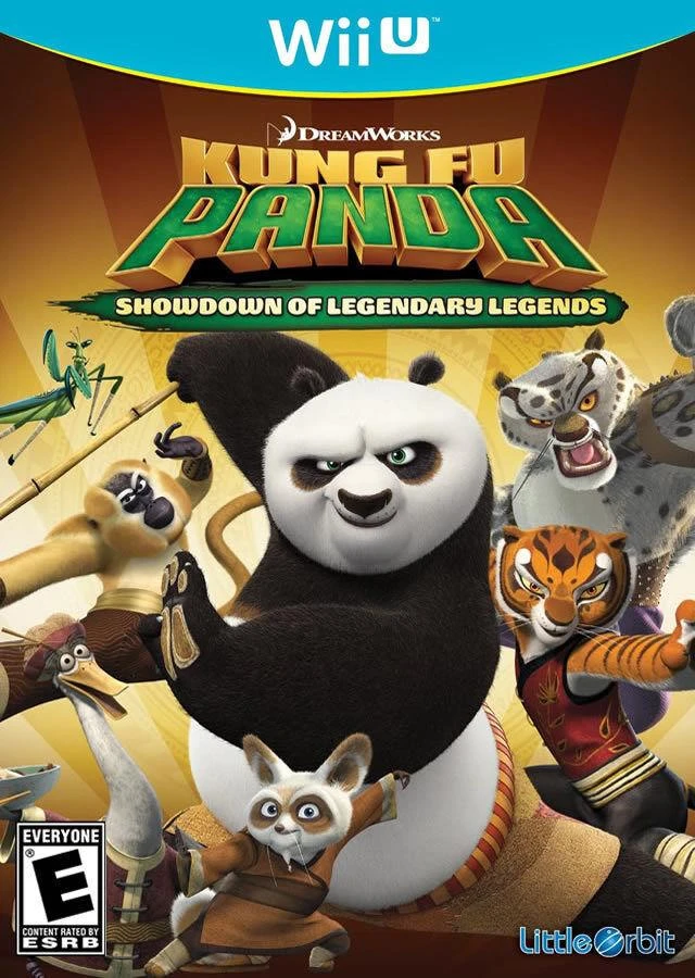 Kung Fu Panda Showdown of the Legendary Legends box art