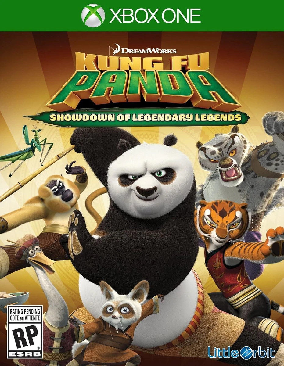Kung Fu Panda Showdown of the Legendary Legends box art