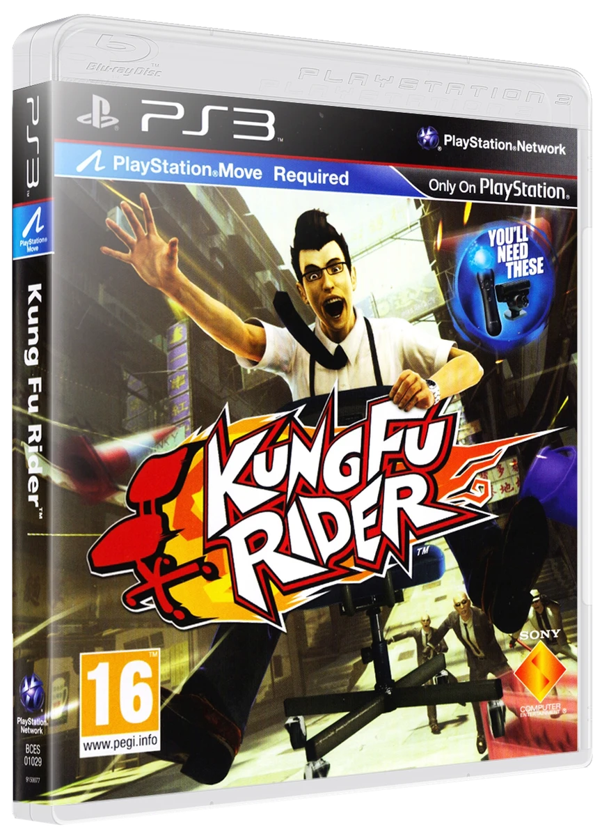 Kung Fu Rider box art