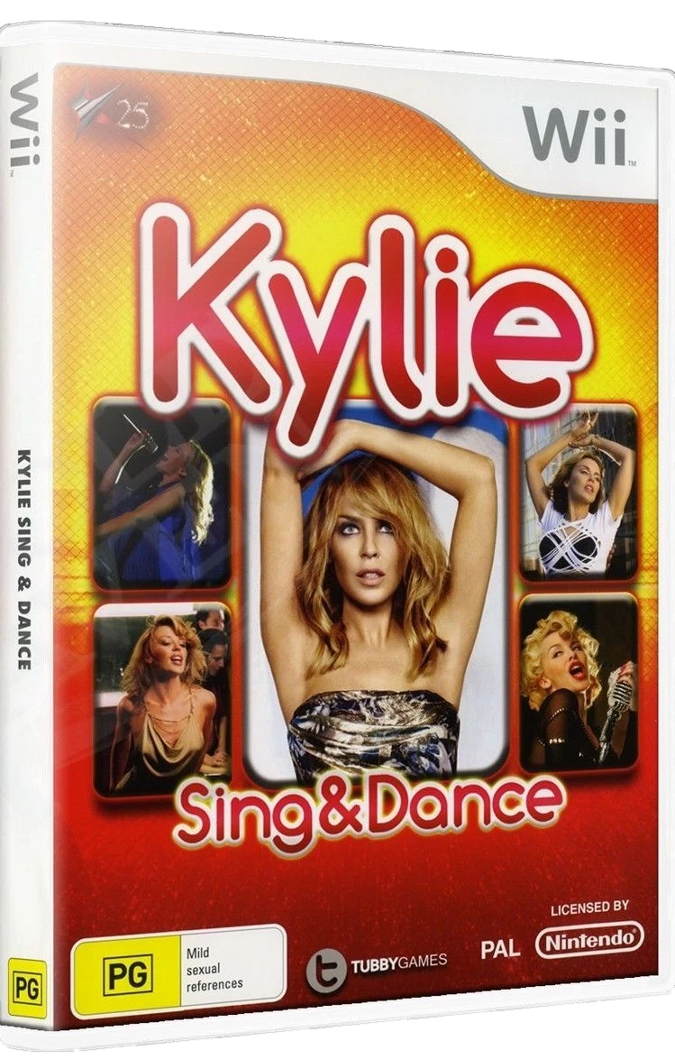 Kylie: Sing & Dance box art