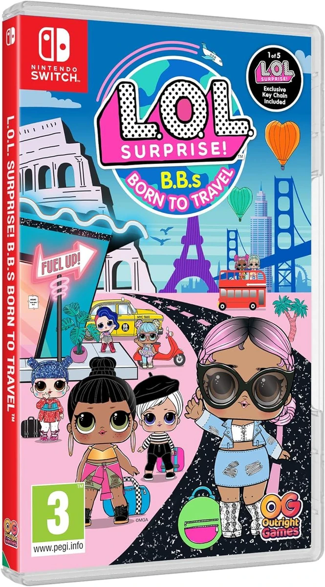 L.O.L. Surprise! B.B.s BORN TO TRAVEL box art
