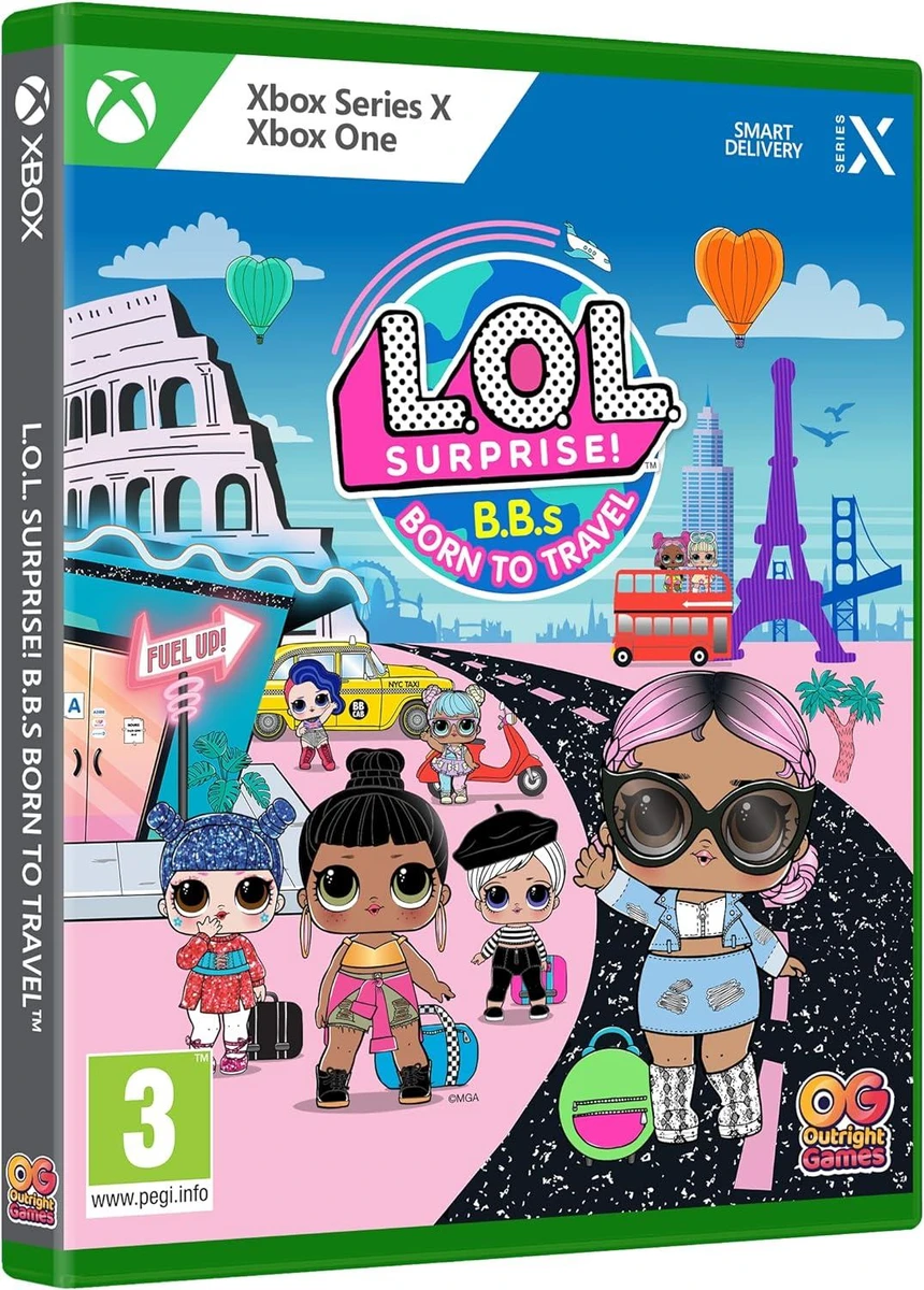 L.O.L. Surprise! B.B.s BORN TO TRAVEL box art