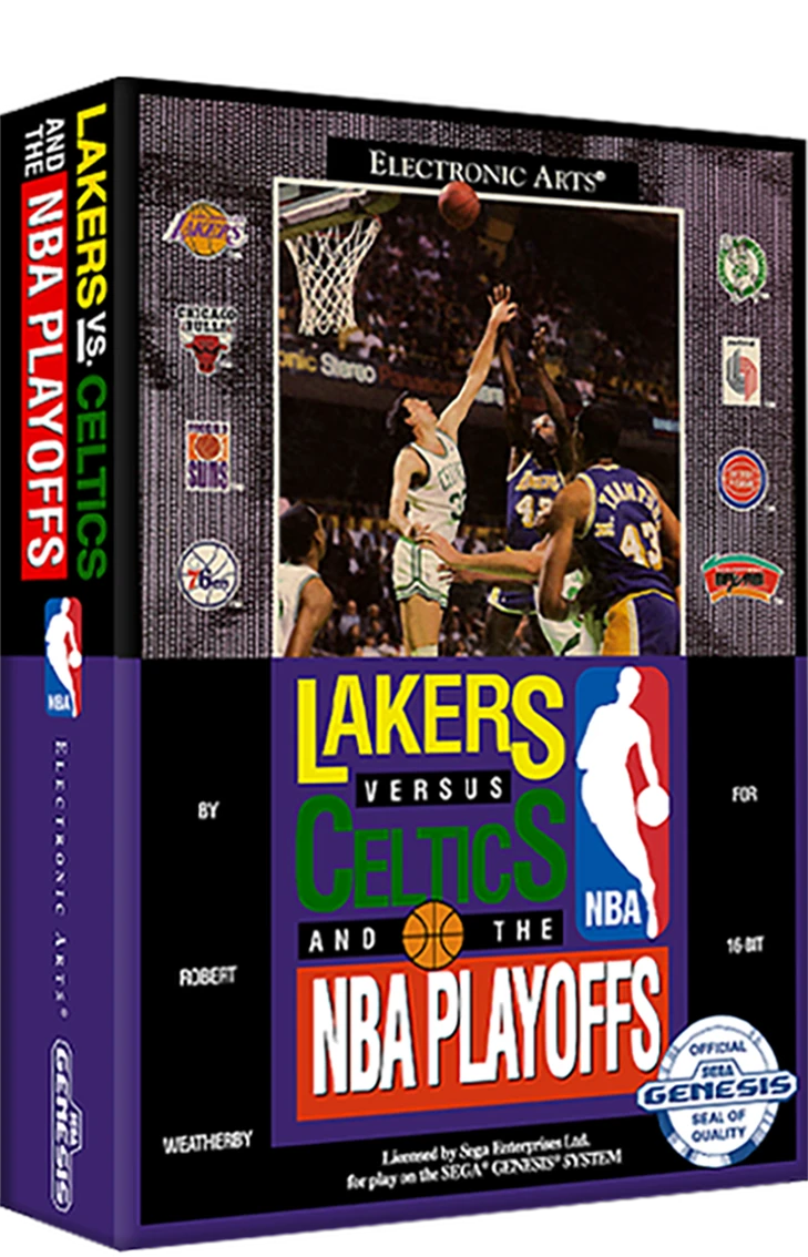 Lakers vs. Celtics and the NBA Playoffs [Cardboard Box] box art