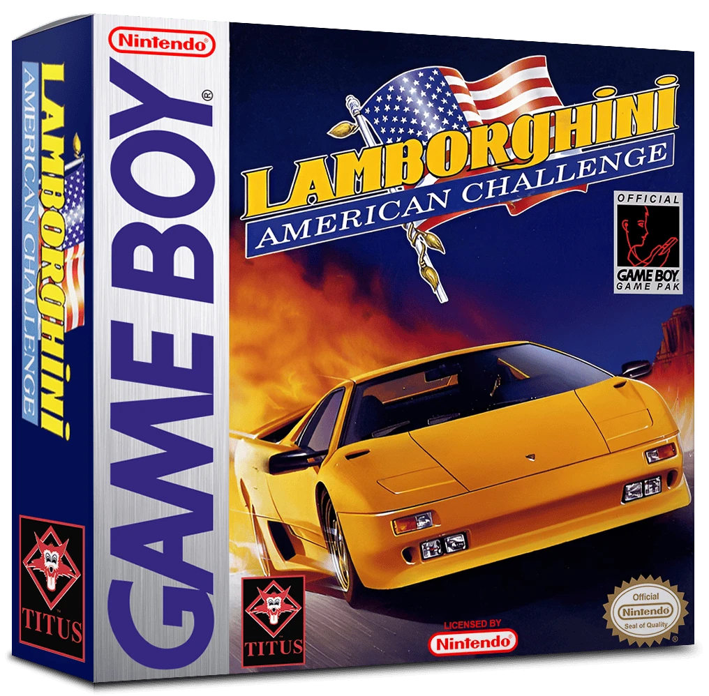 Lamborghini American Challenge box art