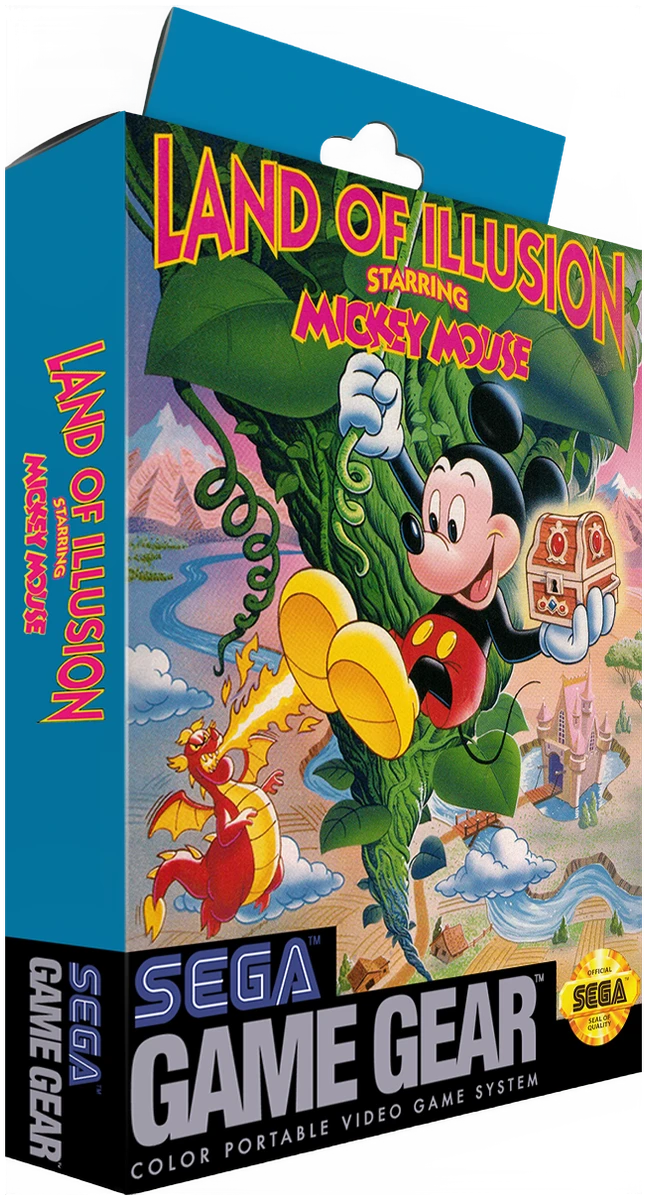 Land Of Illusion Starring Mickey Mouse box art