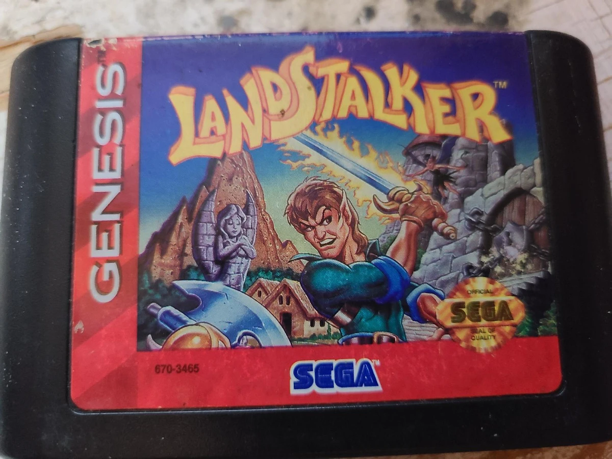 Landstalker Treasures of King Nole box art