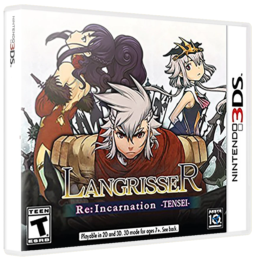 Langrisser Re:Incarnation Tensei box art