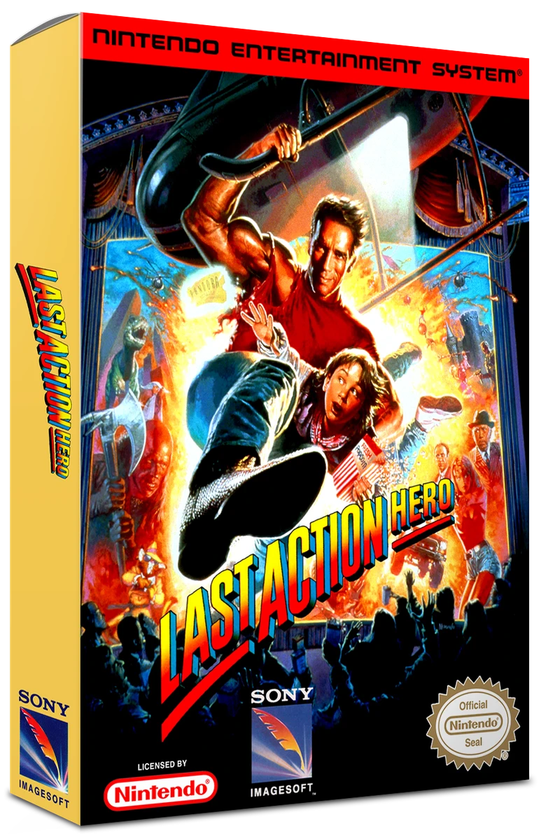 Last Action Hero box art