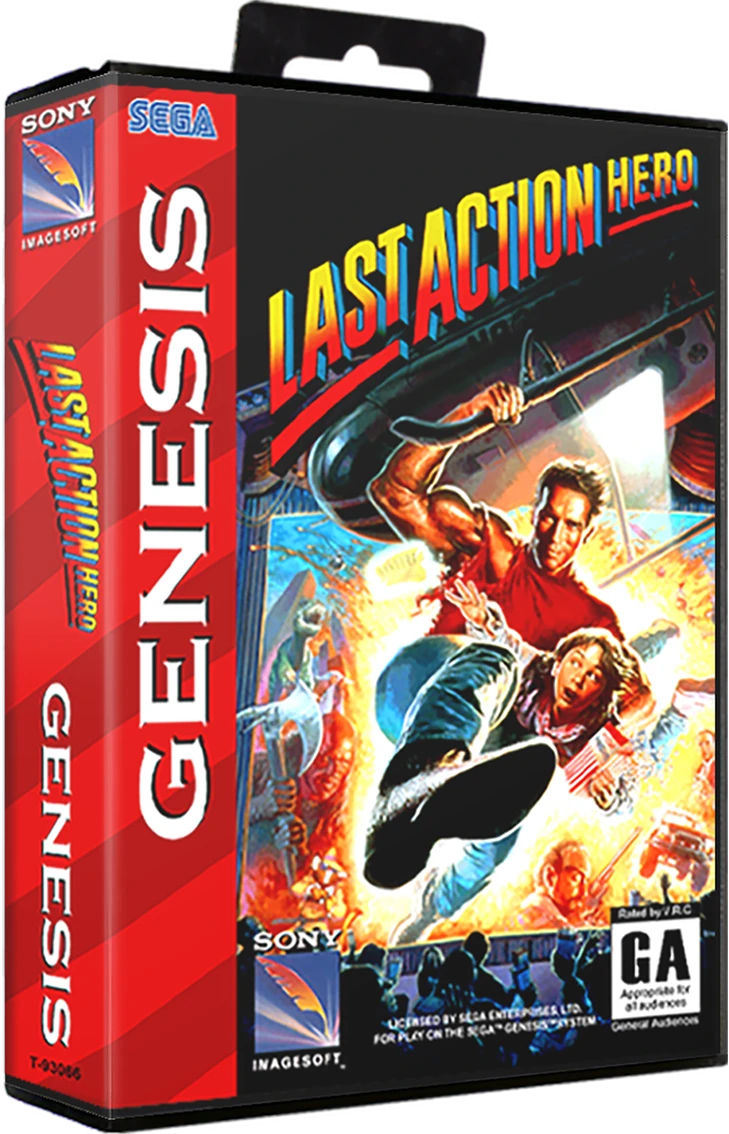 Last Action Hero box art