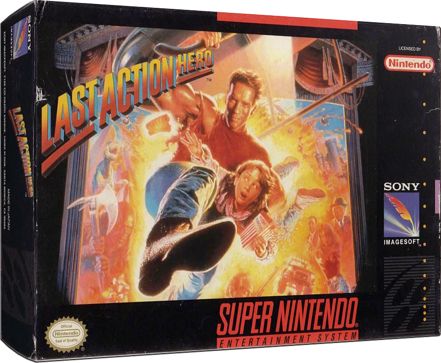 Last Action Hero box art